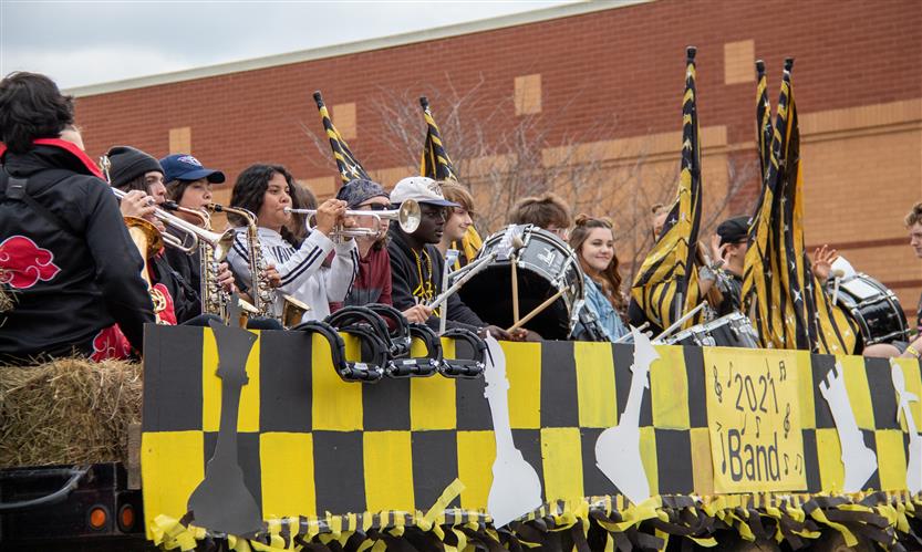 Fairview High's homecoming parade